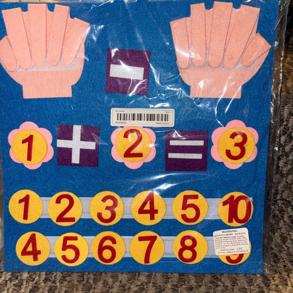 Educational Felt Math Set